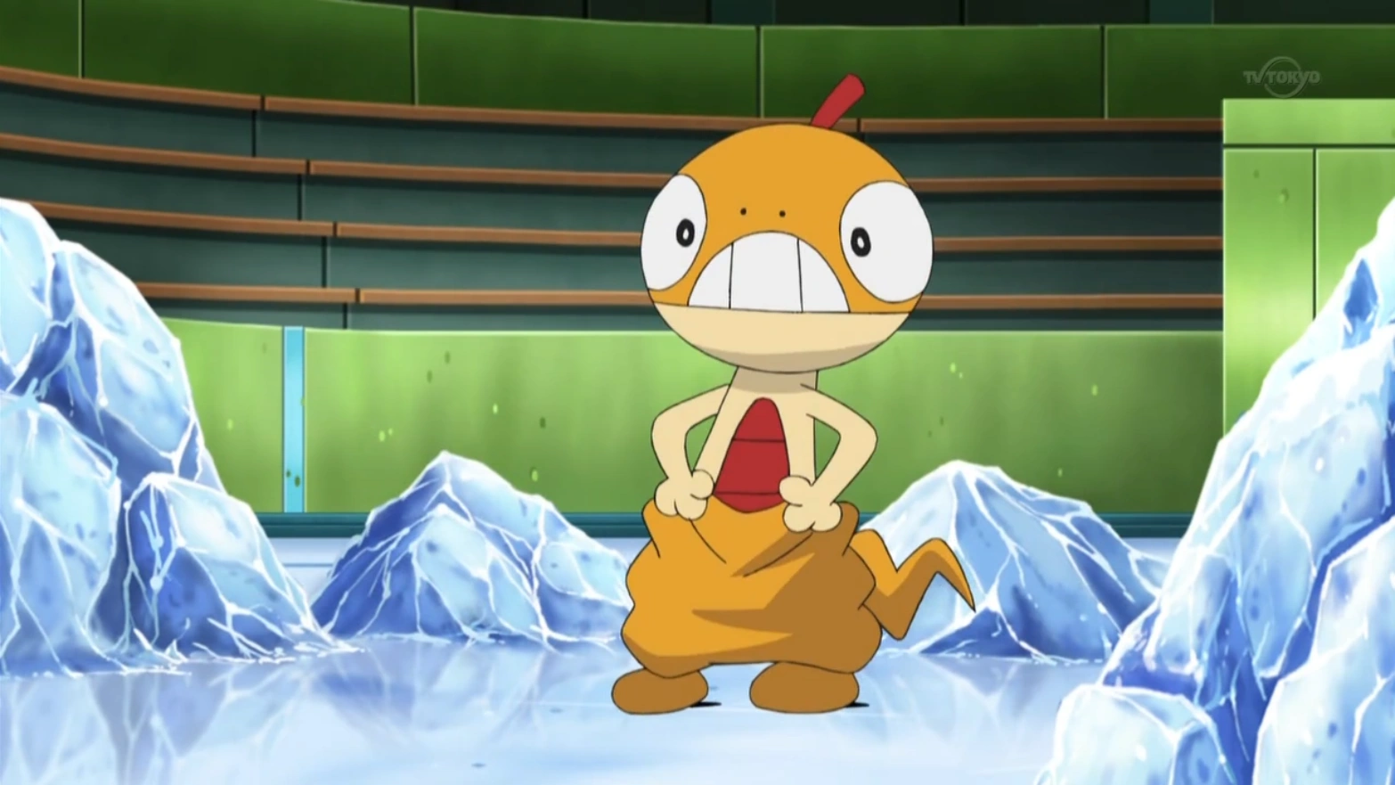 watch pokemon black and white scraggy hatched to be wild